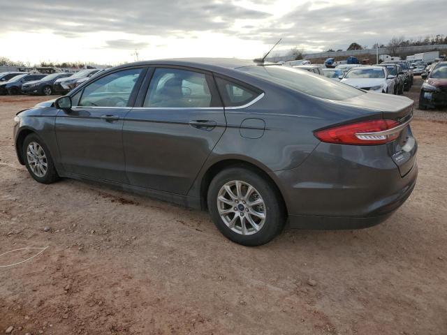 3FA6P0G75JR109702 - 2018 FORD FUSION S CHARCOAL photo 2