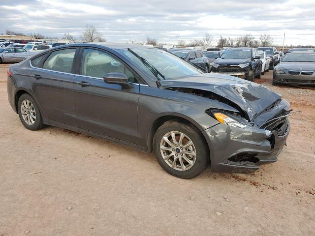 3FA6P0G75JR109702 - 2018 FORD FUSION S CHARCOAL photo 4