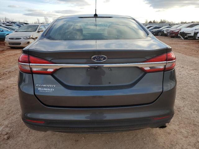 3FA6P0G75JR109702 - 2018 FORD FUSION S CHARCOAL photo 6