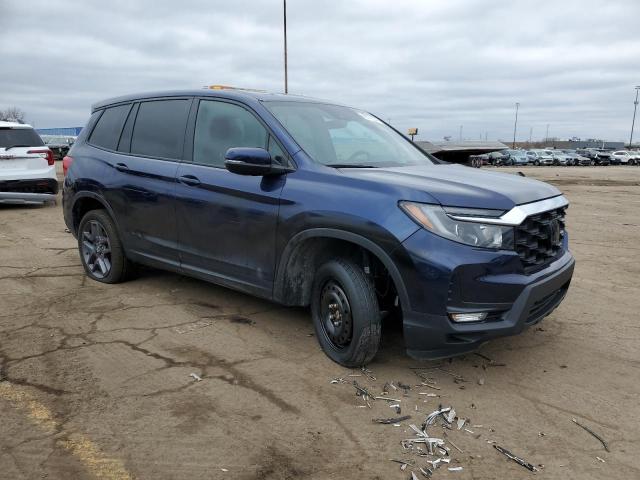 5FNYF8H58NB004371 - 2022 HONDA PASSPORT EXL ლურჯი ფოტო 4