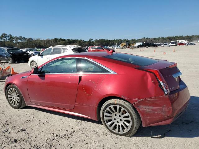 1G6DJ1ED3B0169242 - 2011 CADILLAC CTS PERFORMANCE COLLECTION RED photo 2