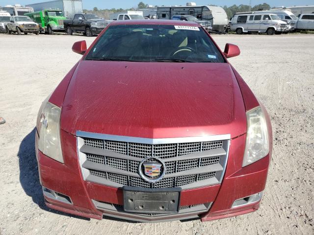 1G6DJ1ED3B0169242 - 2011 CADILLAC CTS PERFORMANCE COLLECTION RED photo 5