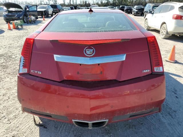 1G6DJ1ED3B0169242 - 2011 CADILLAC CTS PERFORMANCE COLLECTION RED photo 6