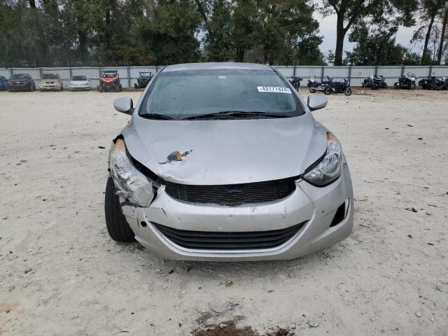 5NPDH4AE7DH287499 - 2013 HYUNDAI ELANTRA GLS SILVER photo 5