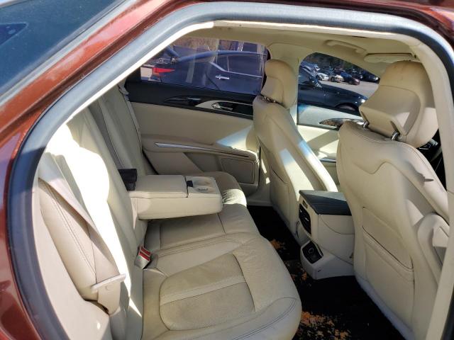 3LN6L2J99FR619422 - 2015 LINCOLN MKZ MAROON photo 10