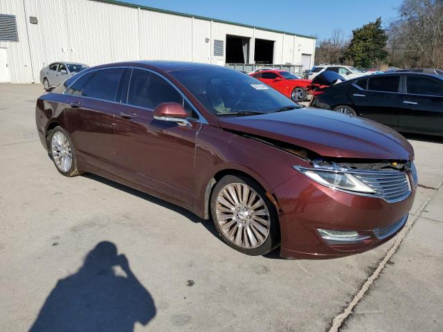 3LN6L2J99FR619422 - 2015 LINCOLN MKZ MAROON photo 4