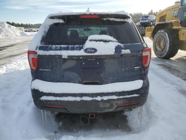 1FM5K8AR0JGB80970 - 2018 FORD EXPLORER POLICE INTERCEPTOR 蓝色 照片 6