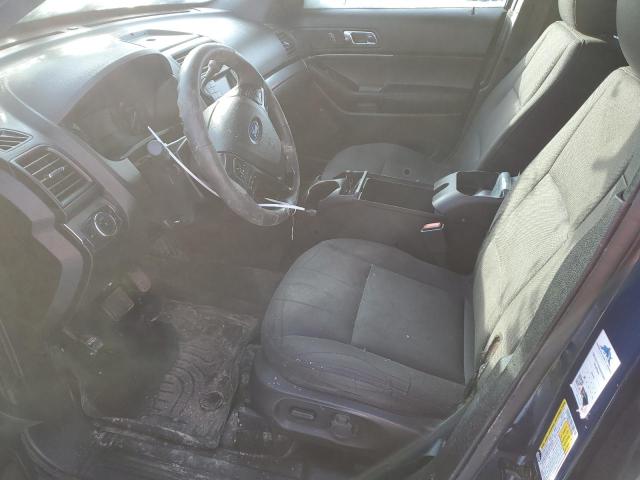 1FM5K8AR0JGB80970 - 2018 FORD EXPLORER POLICE INTERCEPTOR 蓝色 照片 7