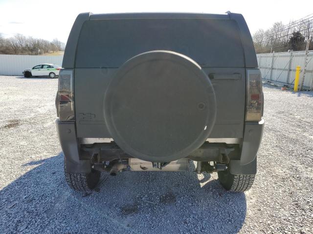 5GTDN13EX78229693 - 2007 HUMMER H3 BLACK photo 6