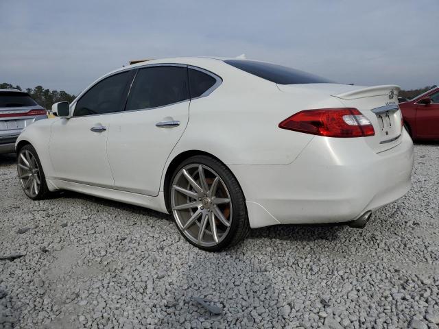 JN1BY1AP3CM331867 - 2012 INFINITI M37 WHITE photo 2