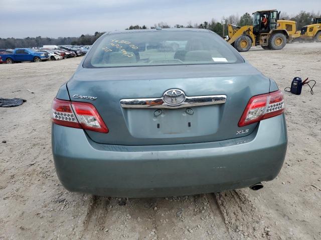 4T1BF3EK6BU646783 - 2011 TOYOTA CAMRY BASE TEAL photo 6