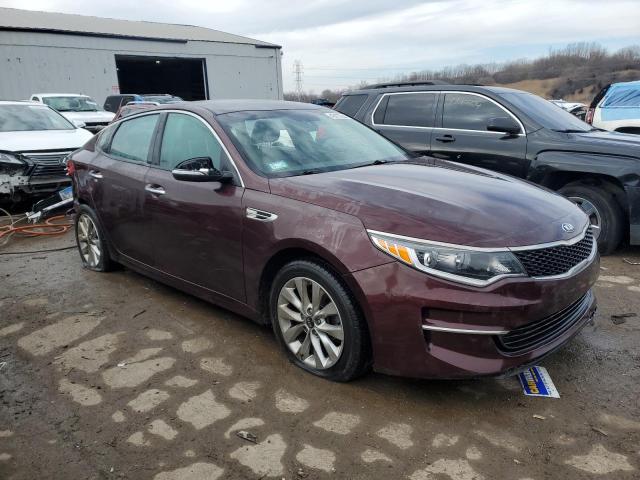 5XXGT4L37HG165539 - 2017 KIA OPTIMA LX BURGUNDY photo 4