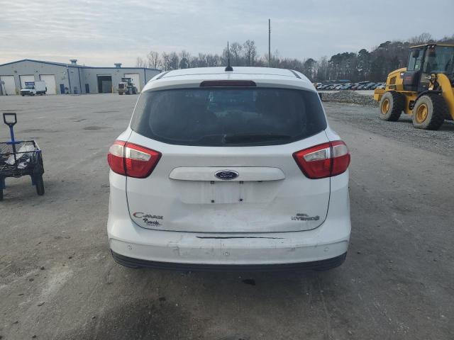 1FADP5BU3DL528765 - 2013 FORD C-MAX SEL WHITE photo 6