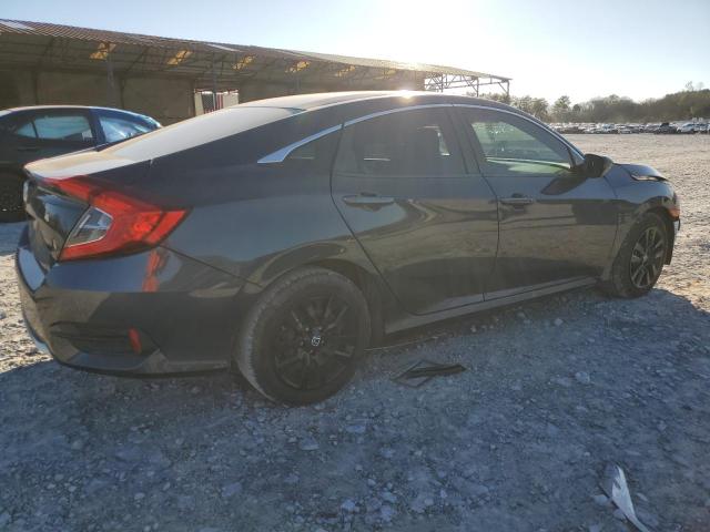 2HGFC2F60KH551179 - 2019 HONDA CIVIC LX CHARCOAL photo 3