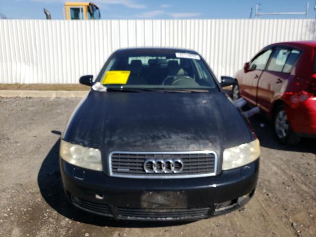 WAULC68E32A309737 - 2002 AUDI A4 1.8T QUATTRO BLACK photo 5