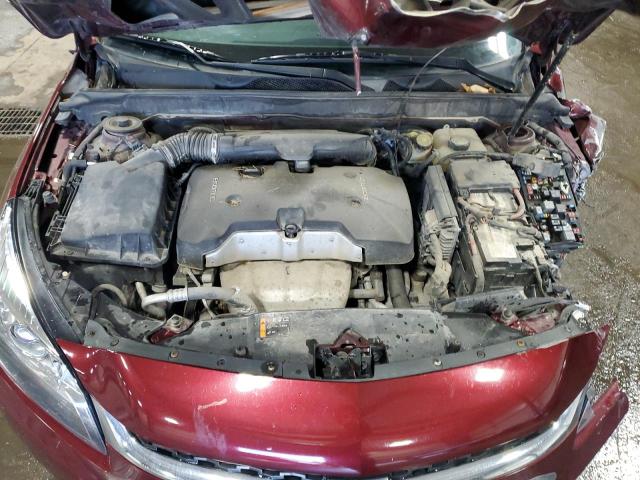 1G11C5SL6FF348125 - 2015 CHEVROLET MALIBU 1LT მუქწითელი ფოტო 11