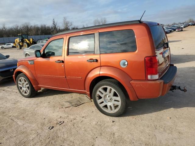 1D8GT586X7W729644 - 2007 DODGE NITRO R/T ORANGE photo 2