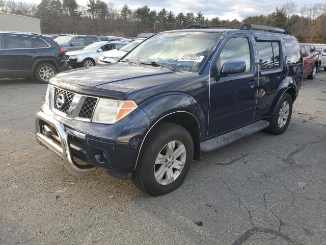 5N1AR18W76C623692 - 2006 NISSAN PATHFINDER LE ლურჯი ფოტო 1