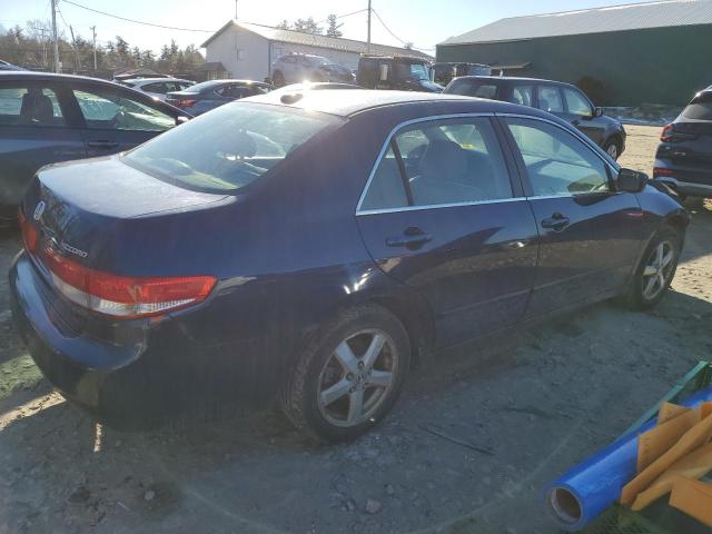 1HGCM56854A052057 - 2004 HONDA ACCORD EX BLUE photo 3