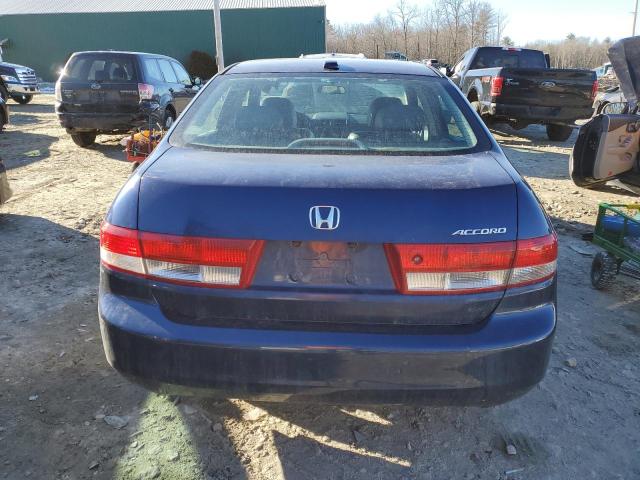 1HGCM56854A052057 - 2004 HONDA ACCORD EX BLUE photo 6