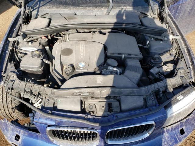 WBAUC9C52DVY60136 - 2013 BMW 135 I BLUE photo 11