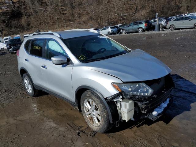 KNMAT2MVXFP548438 - 2015 NISSAN ROGUE S SILVER photo 4