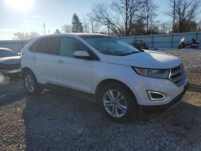 2FMTK4J98FBB05853 - 2015 FORD EDGE SEL WHITE photo 4