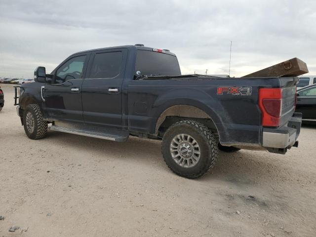 1FT7W2B61MED13996 - 2021 FORD F250 SUPER DUTY BLUE photo 2
