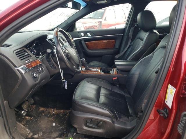 1LNHL9DK8DG600560 - 2013 LINCOLN MKS RED photo 7