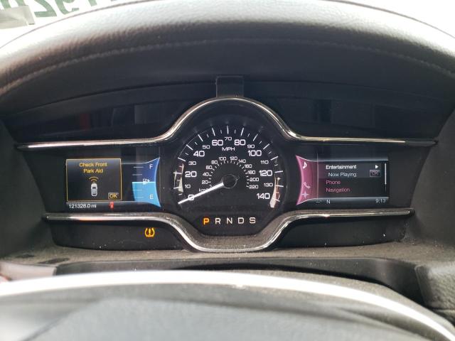 1LNHL9DK8DG600560 - 2013 LINCOLN MKS RED photo 9