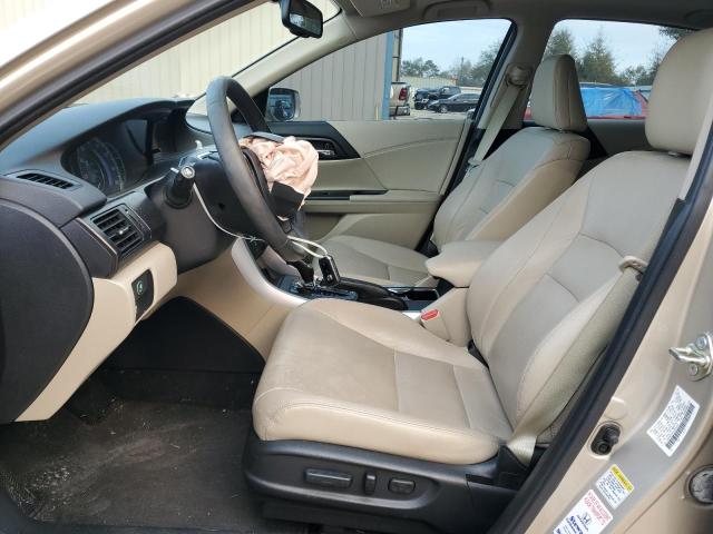 1HGCR3F85FA026132 - 2015 HONDA ACCORD EXL BEIGE photo 7