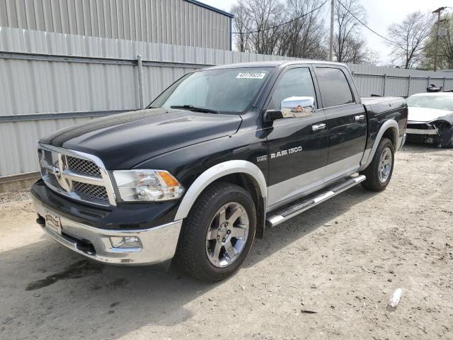 1C6RD7NT6CS148645 - 2012 DODGE RAM 1500 LARAMIE BLACK photo 1