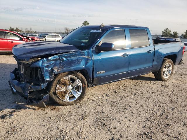 3GCUKREC3JG513470 - 2018 CHEVROLET SILVERADO K1500 LT BLUE photo 1