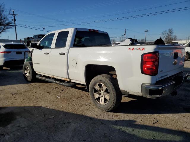 1GCVKREH1EZ159213 - 2014 CHEVROLET SILVERADO K1500 LT WHITE photo 2