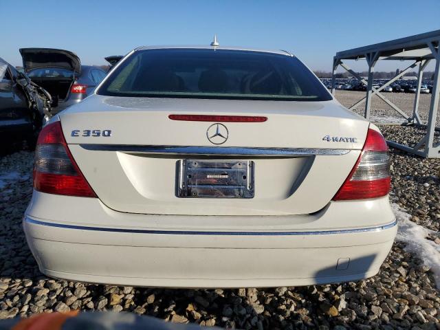 WDBUF87X87X213893 - 2007 MERCEDES-BENZ E 350 4MATIC WHITE photo 6