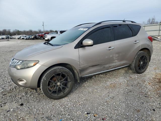 JN8AZ18W09W101045 - 2009 NISSAN MURANO S GOLD photo 1