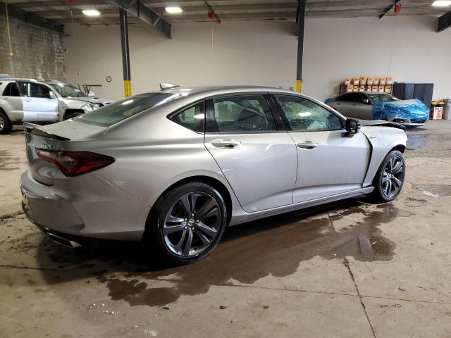 19UUB5F56MA016071 - 2021 ACURA TLX TECH A SILVER photo 3