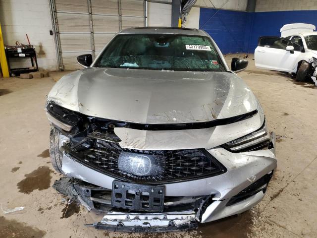 19UUB5F56MA016071 - 2021 ACURA TLX TECH A SILVER photo 5
