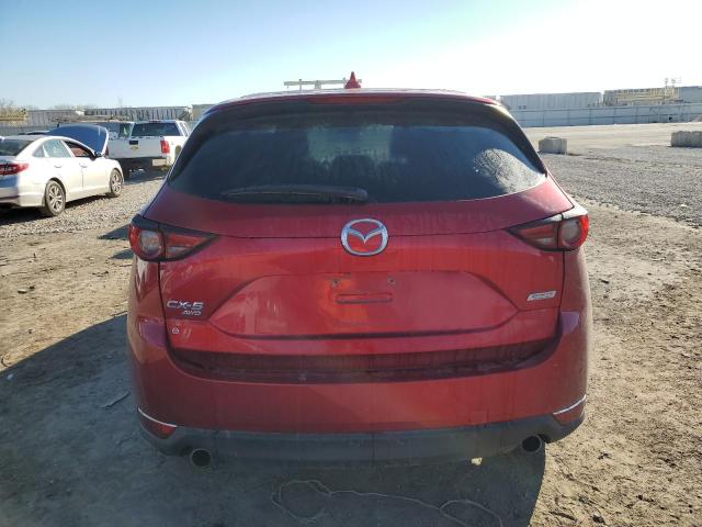 JM3KFBDLXH0102772 - 2017 MAZDA CX-5 GRAND TOURING RED photo 6