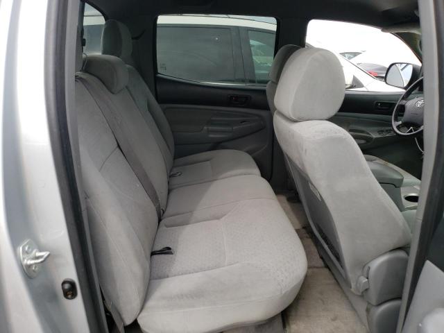 5TEJU62N86Z291358 - 2006 TOYOTA TACOMA DOUBLE CAB PRERUNNER SILVER photo 10