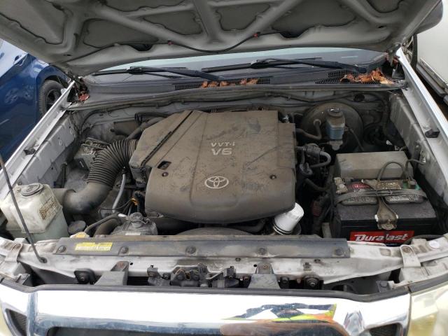 5TEJU62N86Z291358 - 2006 TOYOTA TACOMA DOUBLE CAB PRERUNNER SILVER photo 11