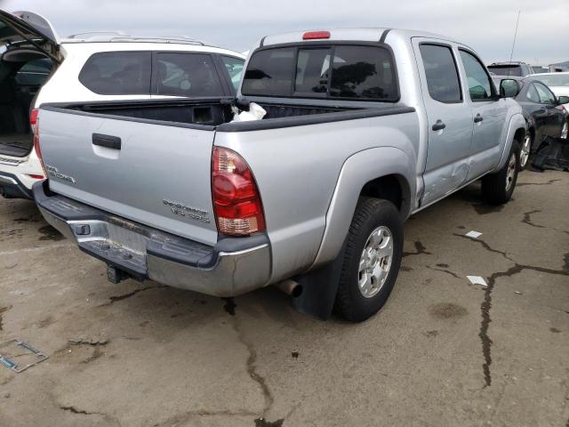 5TEJU62N86Z291358 - 2006 TOYOTA TACOMA DOUBLE CAB PRERUNNER SILVER photo 3