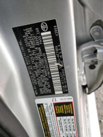 4T1BK1EB4EU085410 - 2014 TOYOTA AVALON BASE 银色 照片 12