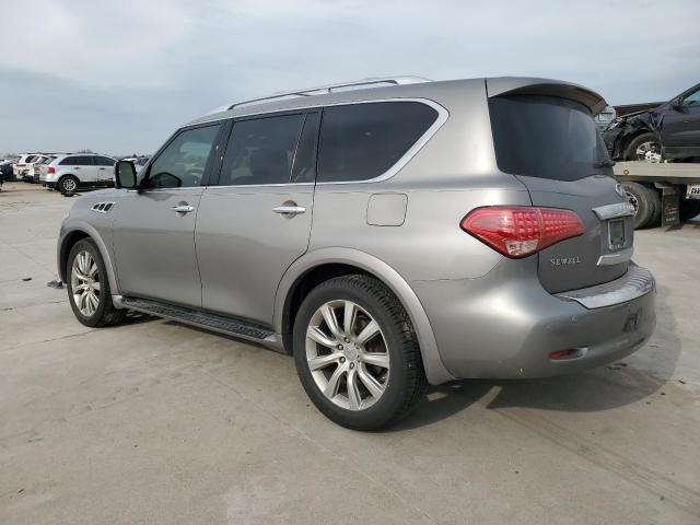 JN8AZ2NE8D9060026 - 2013 INFINITI QX56 GRAY photo 2