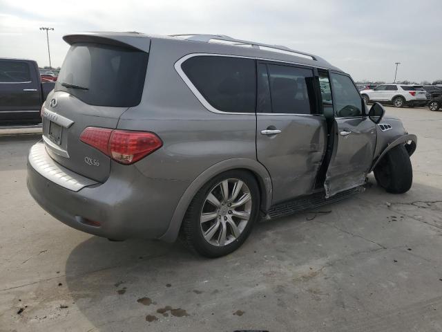 JN8AZ2NE8D9060026 - 2013 INFINITI QX56 GRAY photo 3