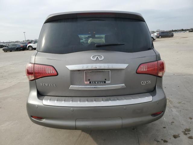 JN8AZ2NE8D9060026 - 2013 INFINITI QX56 GRAY photo 6