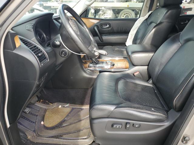 JN8AZ2NE8D9060026 - 2013 INFINITI QX56 GRAY photo 7