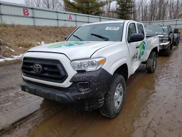 3TYRX5GN0NT053453 - 2022 TOYOTA TACOMA ACCESS CAB თეთრი ფოტო 1
