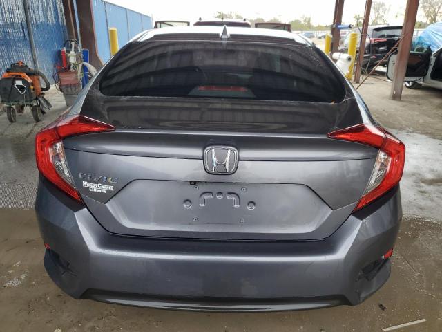 2HGFC2F70JH596615 - 2018 HONDA CIVIC EX GRAY photo 6