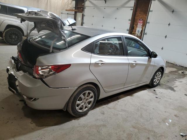 KMHCT4AE8EU774353 - 2014 HYUNDAI ACCENT GLS SILVER photo 3